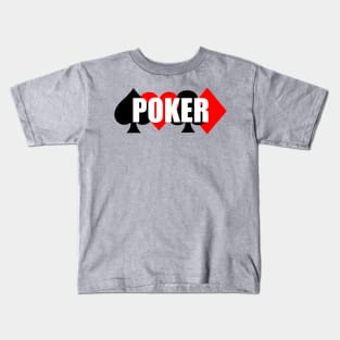 Stylish Poker Kids T-Shirt